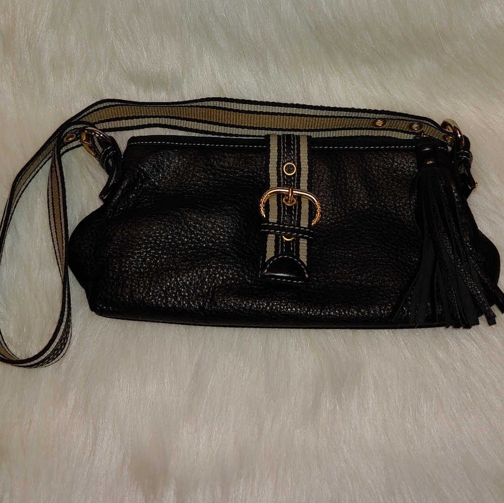 VTG The SAK  Navy Shoulder/Clutch Bag